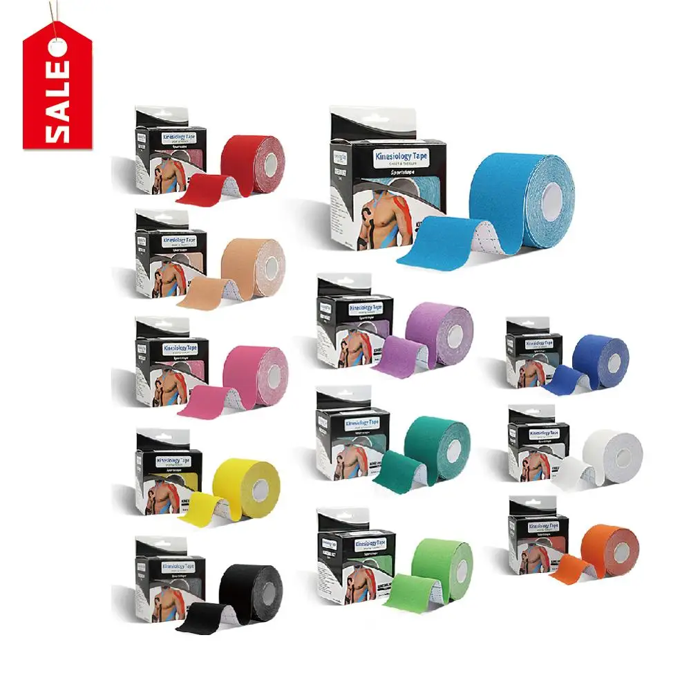 Exclusive discounts on  Muscle Kinesiotape Custom Medical Athletic Tape Tex Sports Kinesiology Tape Cotton