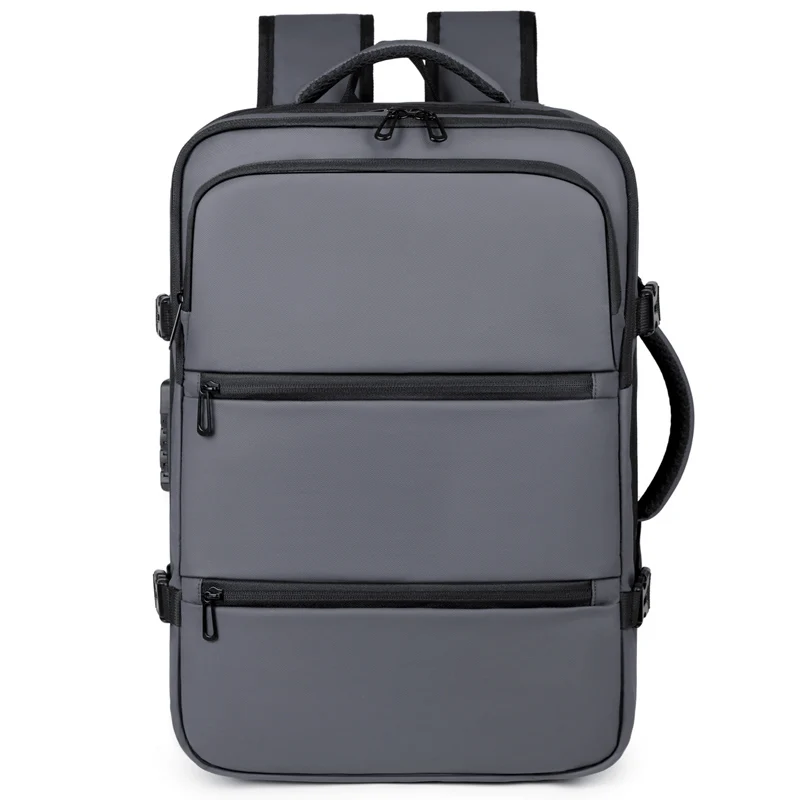 Fashion Solid Color Business Commuting Backpack Large Capacity Easy Storage Quality Can Be Customized logo Computer Bag
