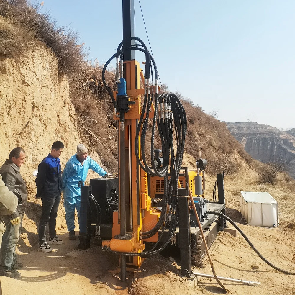 Crawler Mine Geotechnical Exploration Rock Core Sample Nq Drill Drilling Rigs Machine for Sale