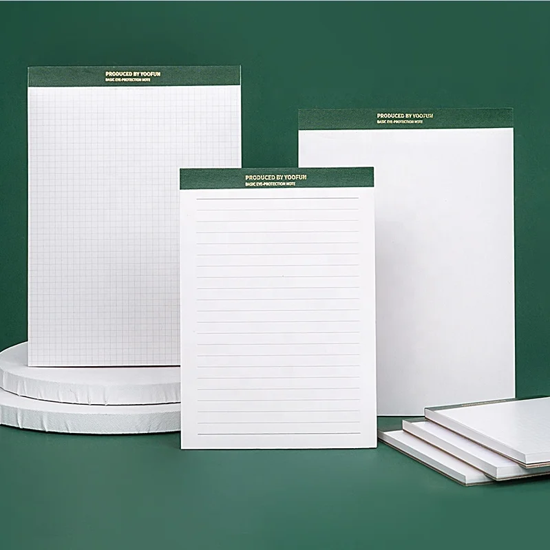 Personalized Logo Printed Mini Notepad Paper Sketchbook A4 A5 A6 Small Notepad Notes Lined Dotted Field Notebook
