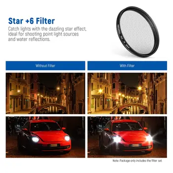 Factory Wholesales 2 In1 Kit Smartphone Lens Filter NEEWER 58 mm Lens Filter Kit for 15 14 Pro Max 13 12 11 & Digital Cameras product image