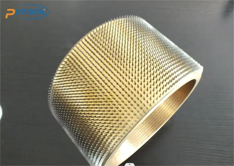 PYS-Support Custom Needle Roller for Film Non - Woven Fabric Perforating Fibrillating Roller Porcupine Roller
