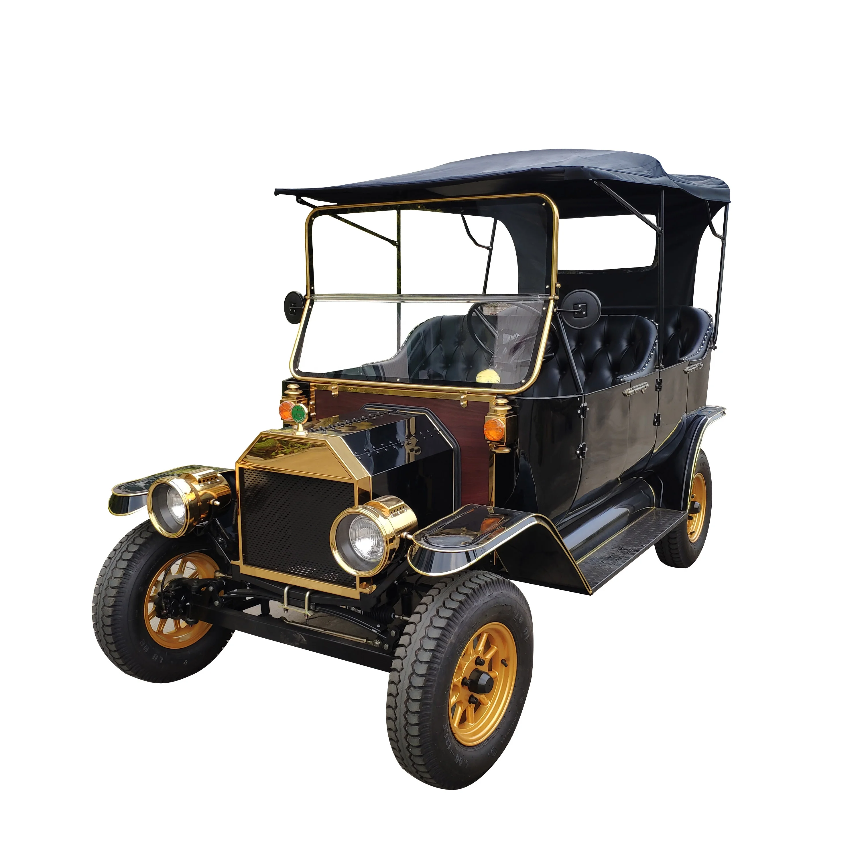 CE Certified 5-Seater Classic Electric Vehicle for Sightseeing-Bus & Car