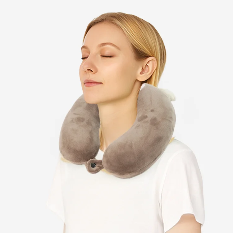 Customization Portable Memory Foam Air U-shaped Pillow Neck Warp Support Travel Pillow Children Pillow
