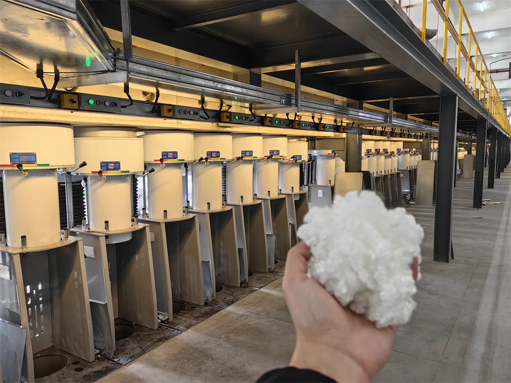 Auto Pet Fiber Making Machine Flakes To Fiber Production With High Auto Pet Fiber Making Machine Flakes To Fiber Production With High