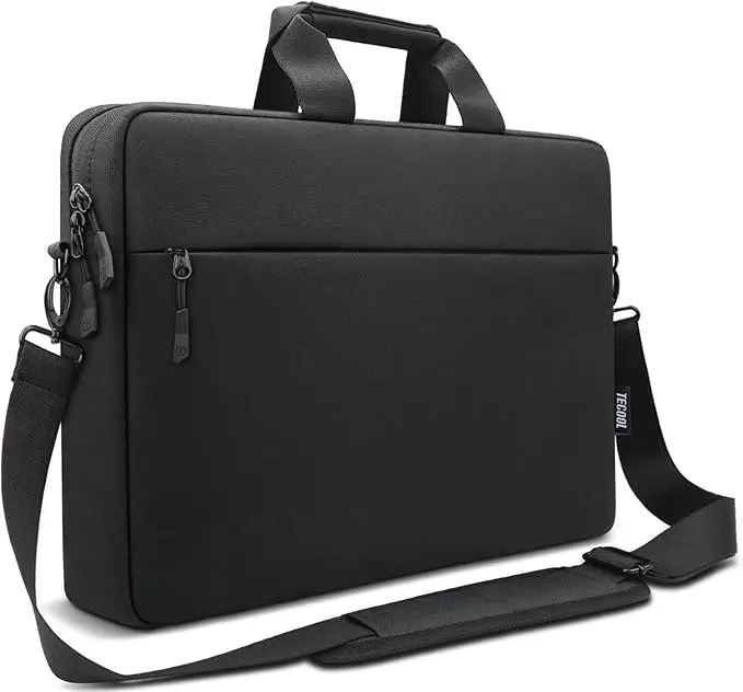 product laptop bag case messenger bag computer sleeve with shoulder strap waterproof briefcase laptop men women business work travel-35