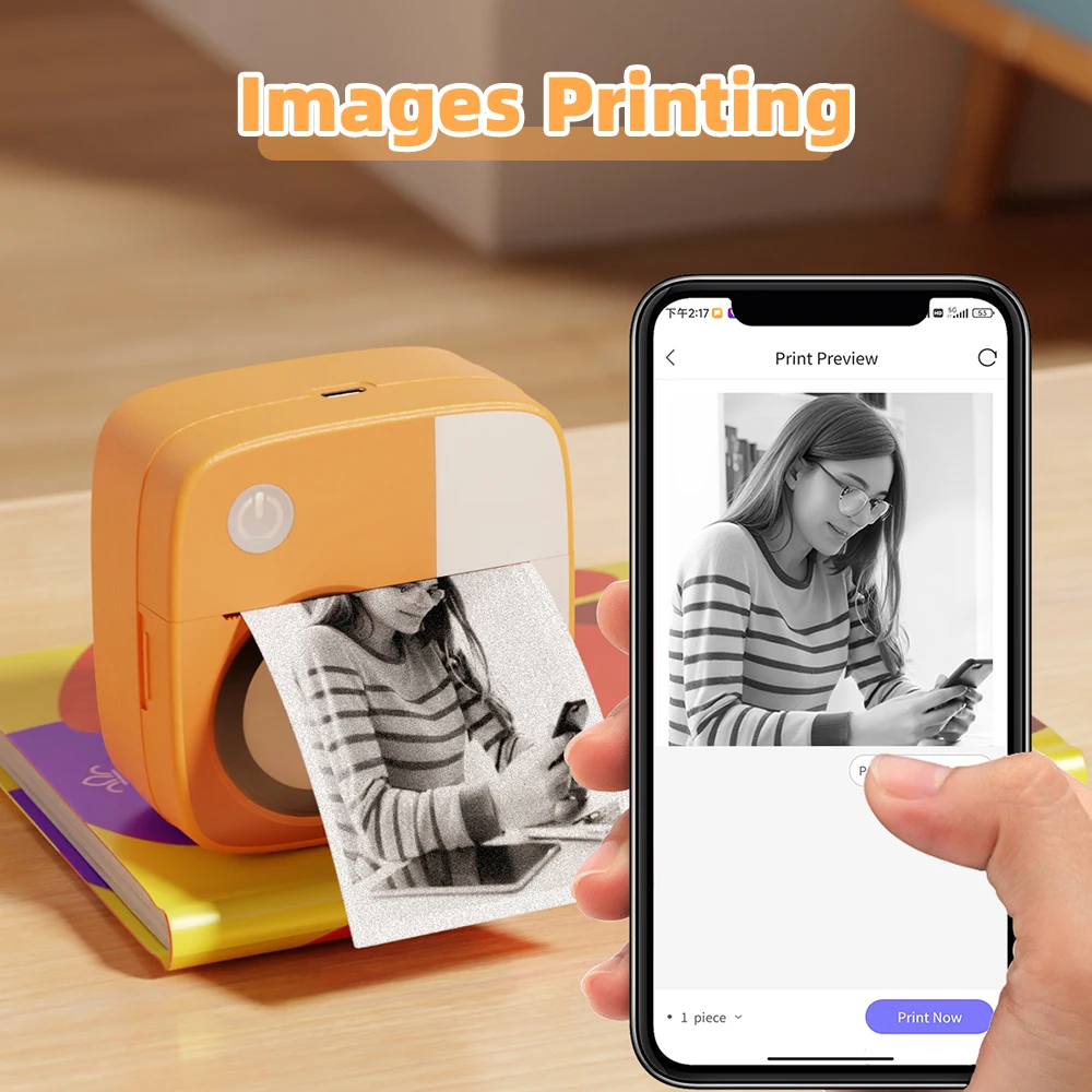 Alibaba.com: D2 Pro Mini Portable Label Printer, Wireless BT Thermal ...
