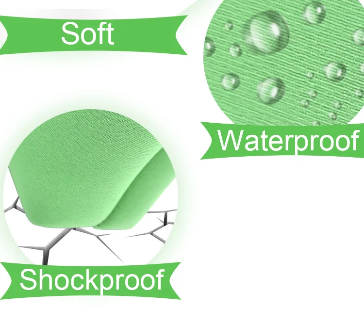 Factory Embossed Logo Insulated Waterproof Cosmetic Bag Swimming Neoprene Makeup Bag  Zipper details