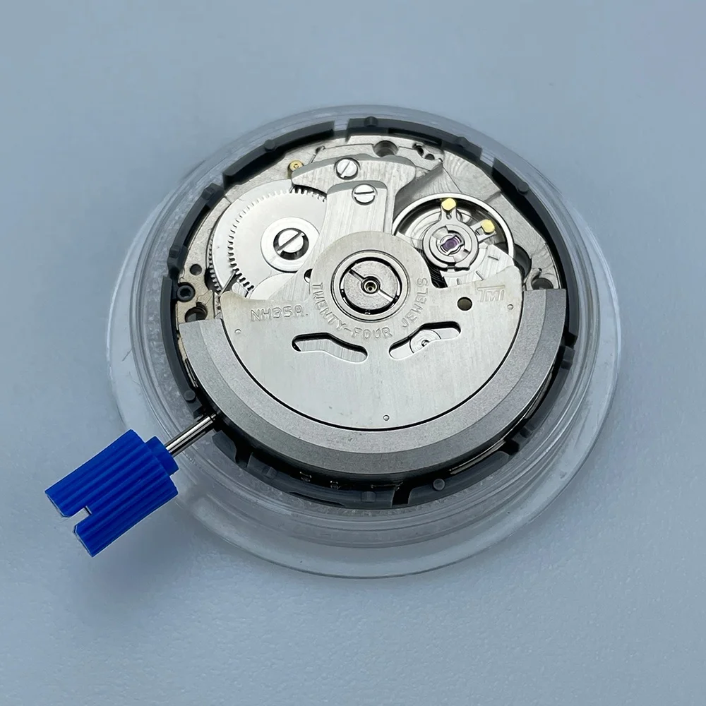 日本ホワイトオリジナルセイコーNH35A TMIメカニカル自動時計
