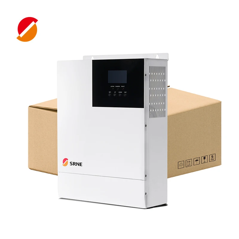 
Гибридный инвертор SRNE, синусоидальный сигнал 60 А Mppt, гибридный солнечный инвертор 48 в 3 кВА, высокочастотная Чистая электросеть и аккумулятор HF4830S60 