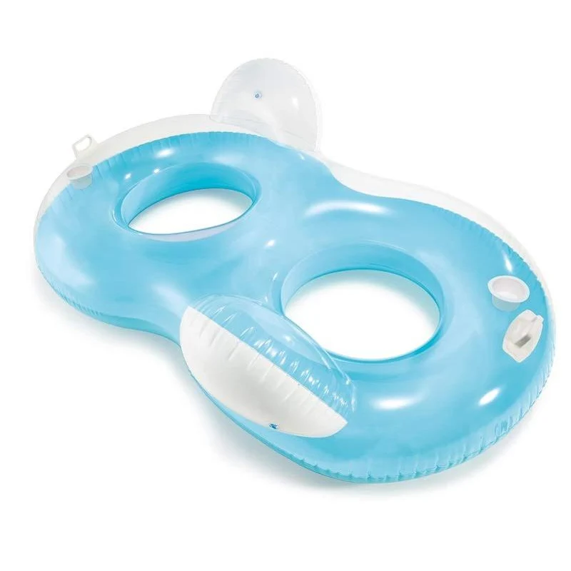 Intex 56800 Double Pillow-Back Inflatable Floating Swimming Rings