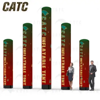 CATC Outdoor Party Event Inflatable Model Festival Decorations PVC Material Pillar Column with Free 3D Design