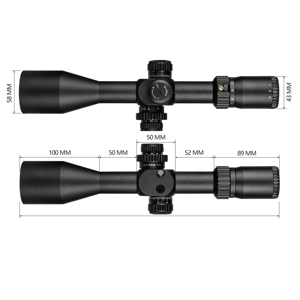 Spina Tactical Scope Ffp Hd 4.527x50 Hunting Scope Sight Outdoor