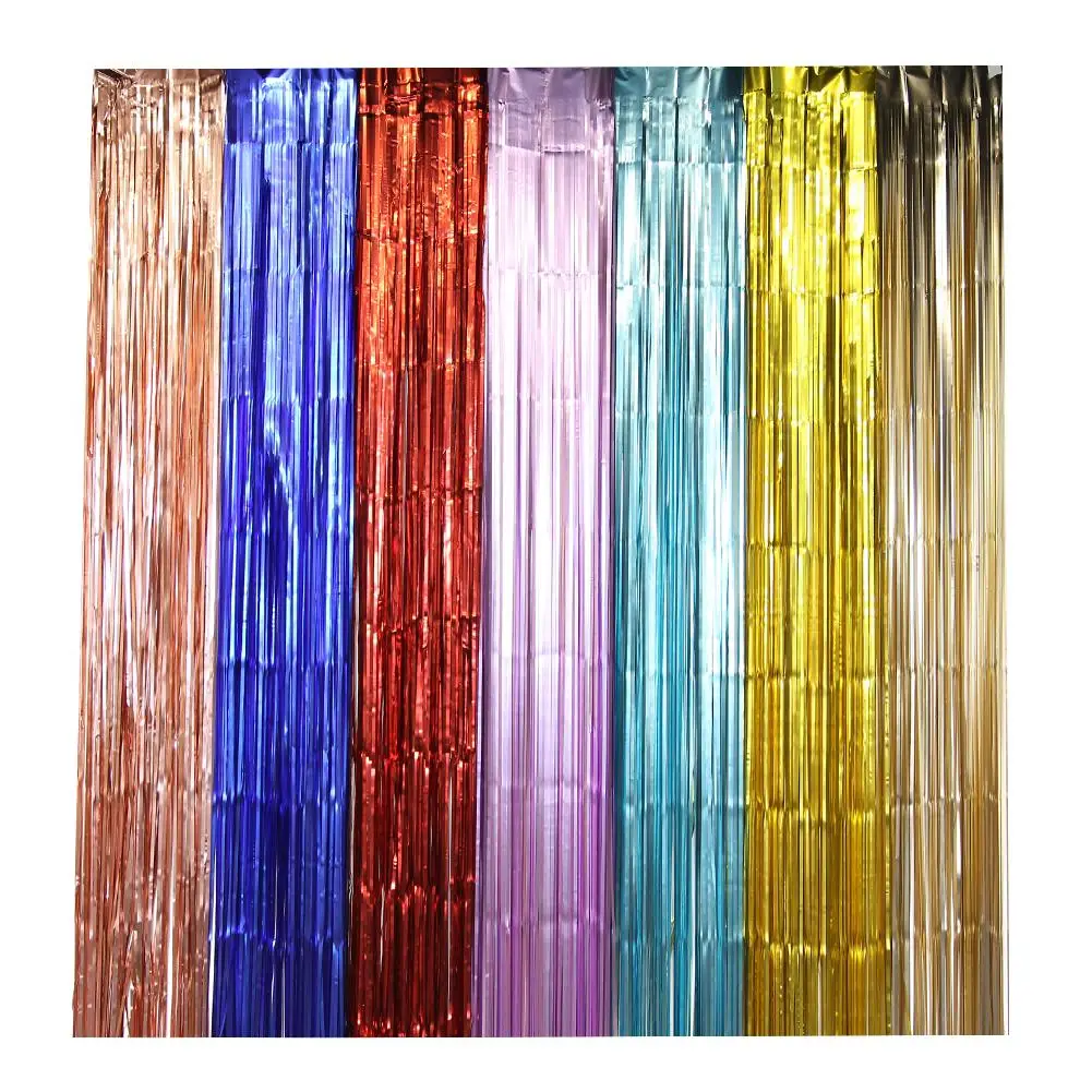 Gold Silver Rain Curtain Backdrop Foil Fringe Tinsel Curtain For Wedding Birthday  Party Home Background Diy Decoration - Buy Gold Foil Fringe Curtain,Door  Curtain Foil Rain,Wedding Decoration Product on 