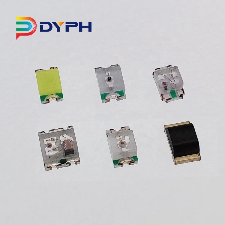 DyPh LED SMD 0805 Tri-color RGB LED IC Built-in Fast / Slow Flashing 0807 RGB Blinking Smd Led Chip