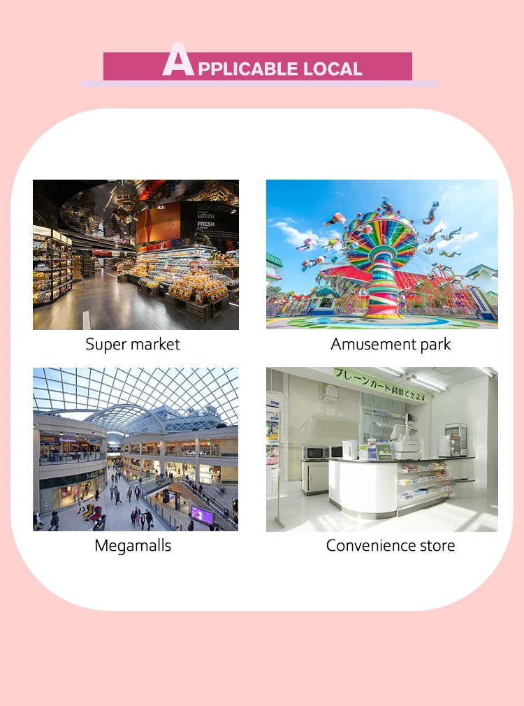 Funpark Intelligent Automatic Coin-Operated Sugar Popcorn Vending Machine Touch Screen Token Home Retail Restaurant Bakery Use factory