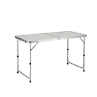 High Quality Simple Portable Firm Outdoor Tables Camping Metal Folding Dining Table