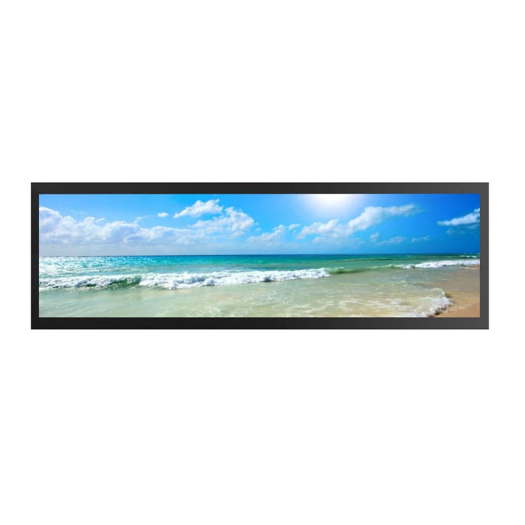 BOE 29 inches 1920*540, 69PPI Stretched Bar Display DV290FBM-N10 Store Digital Display details