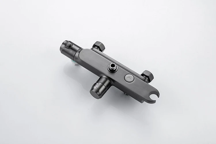 Juego de sistema mezclador de ducha de baño de latón