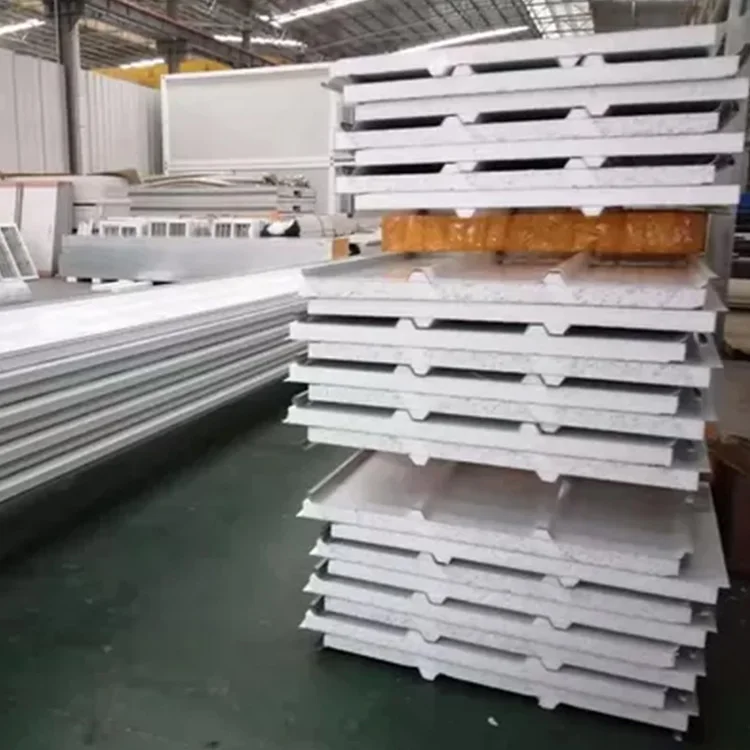 50mm EPS Sandwich Panel for Cold Room Warehouse Roofing Workshop Hotel Insulation Applications