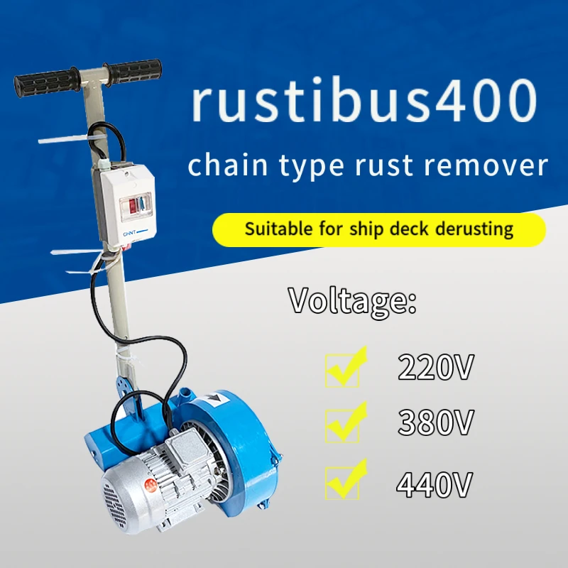 Impa 591214 Rustibus 400 Electric Rust Remover,220v Portable Deck