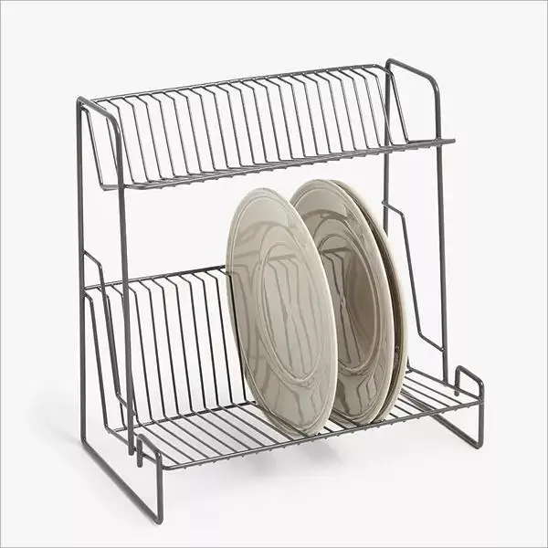 Kitchen Organizer Countertop Metal Wire 2 Tier Dish Rack Dish Drainer Buy 2 Tier Dish Rack