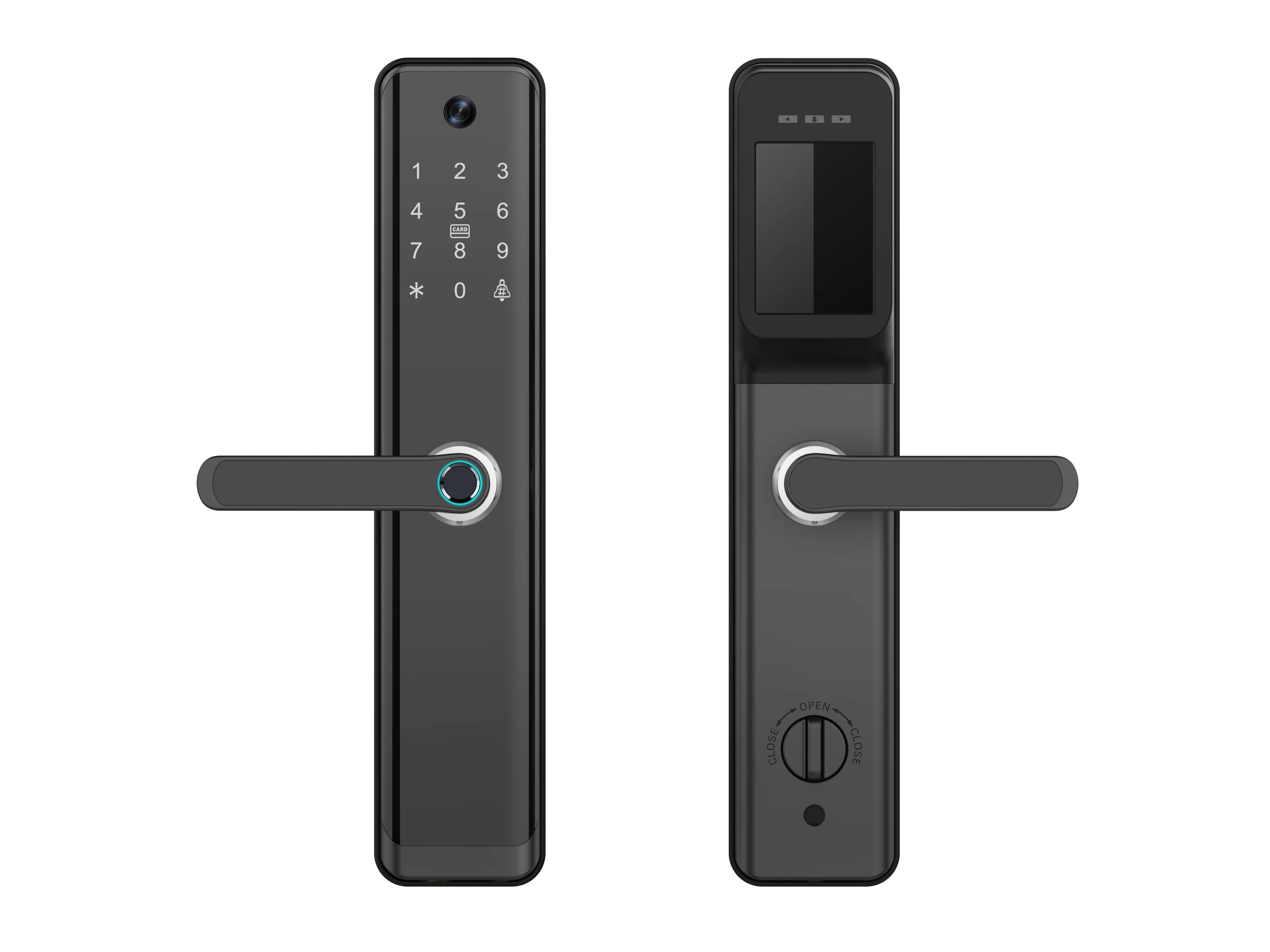 EBKN Factory KF6629M NEW Produces Smart Locks Door 3D Face Recognition Smart Door Lock WIFI Aluminium Door Lock