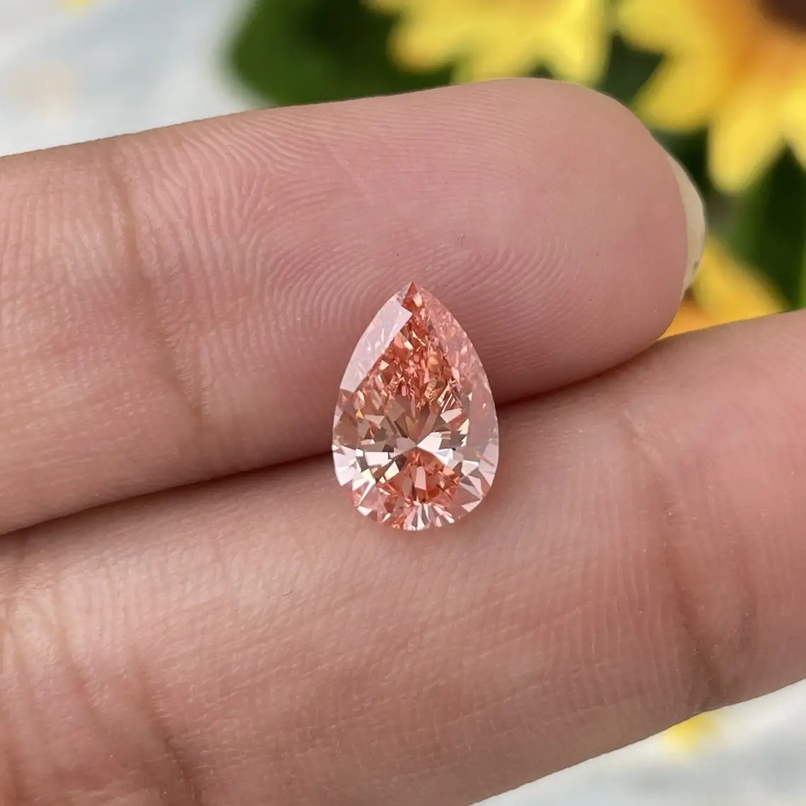 Acquista Anello Jomairys In Taglio Ovale 4.5 Carati , Oro Bianco 375 Diamante Cresciuto - Foto 4