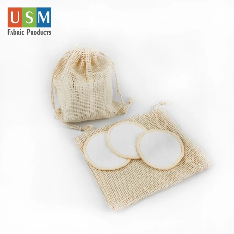 Упаковочные бамбуковые хлопковые салфетки для лица, подушечки для снятия макияжа, очищающие подушечки для лица