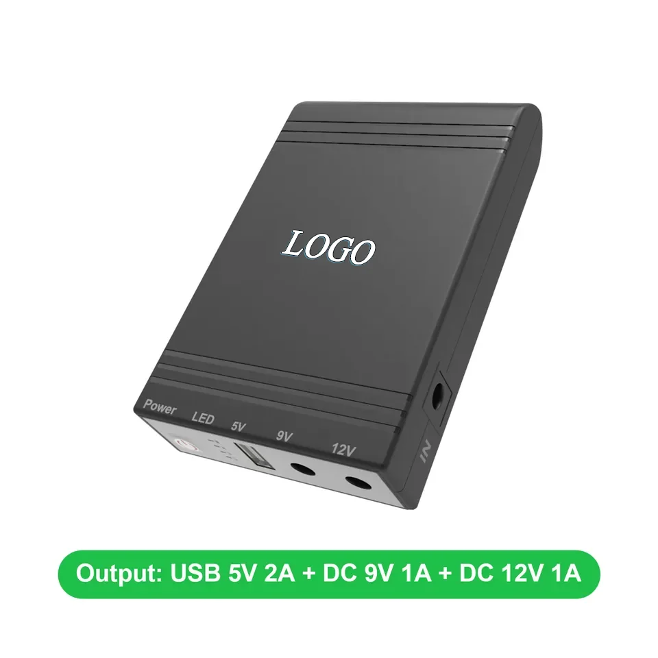 Wifi Router Ups 18650 Lithium Battery Backup 8800mah Power Supply Dc Online Portable 5v 9v 12v 5920