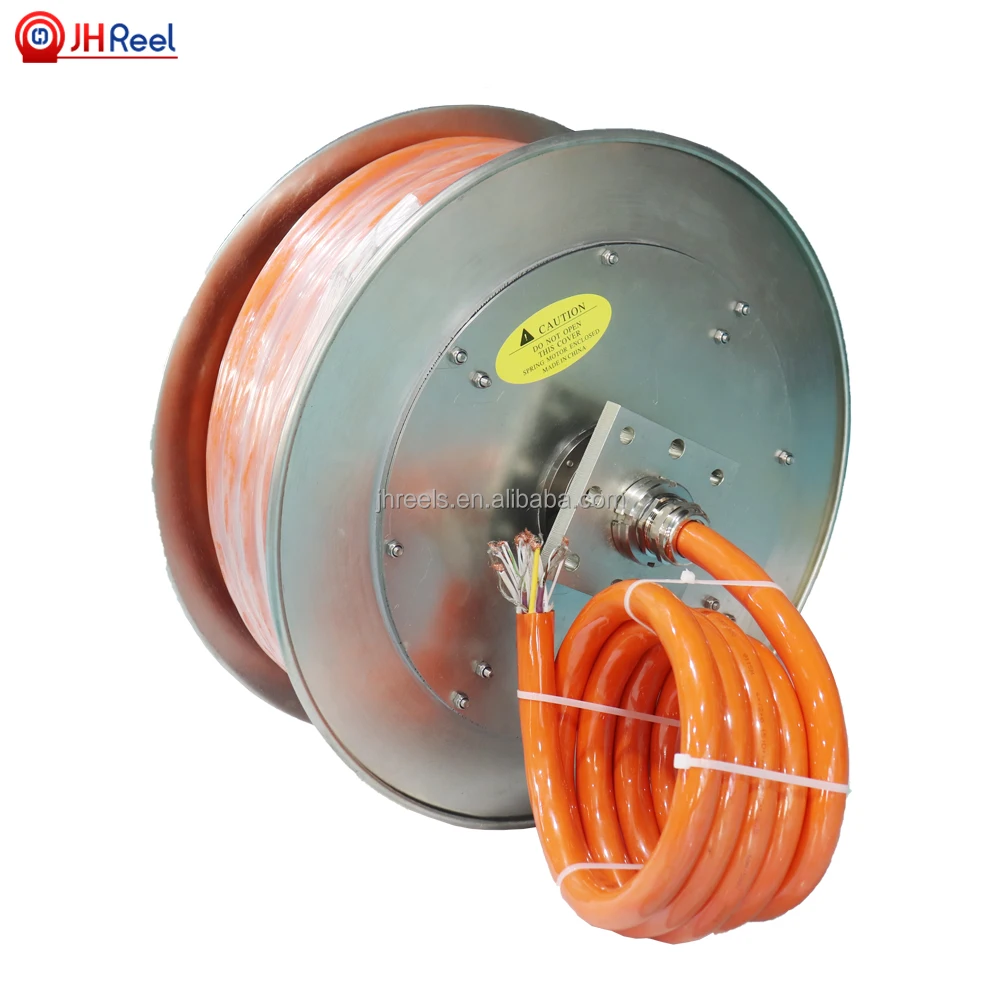 Retractable Electric Supply Cable Reel Spring Power Cable Reel For ...