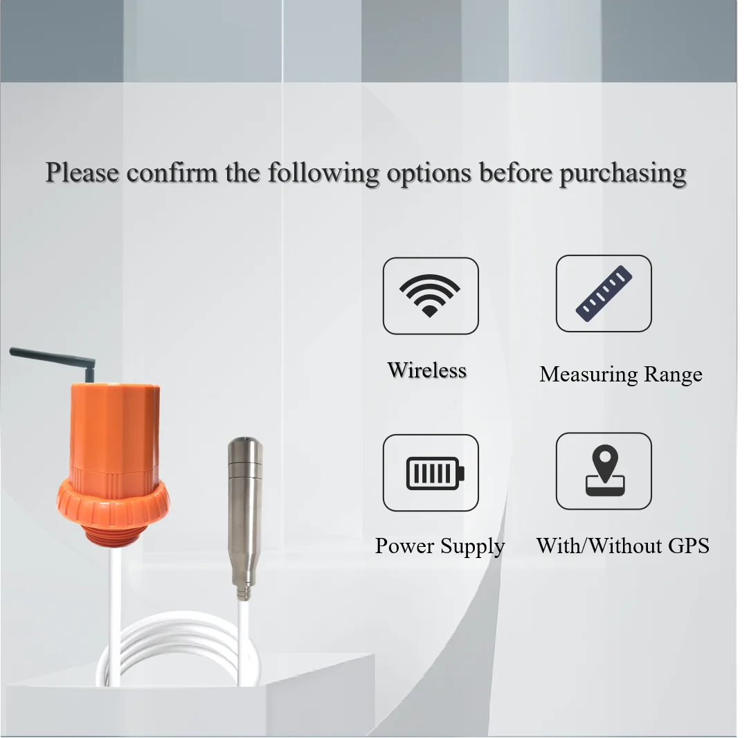 Atex Nb-iot Lorawan Sigfox Gprs Cat-m Wireless Pressure Fuel Level ...