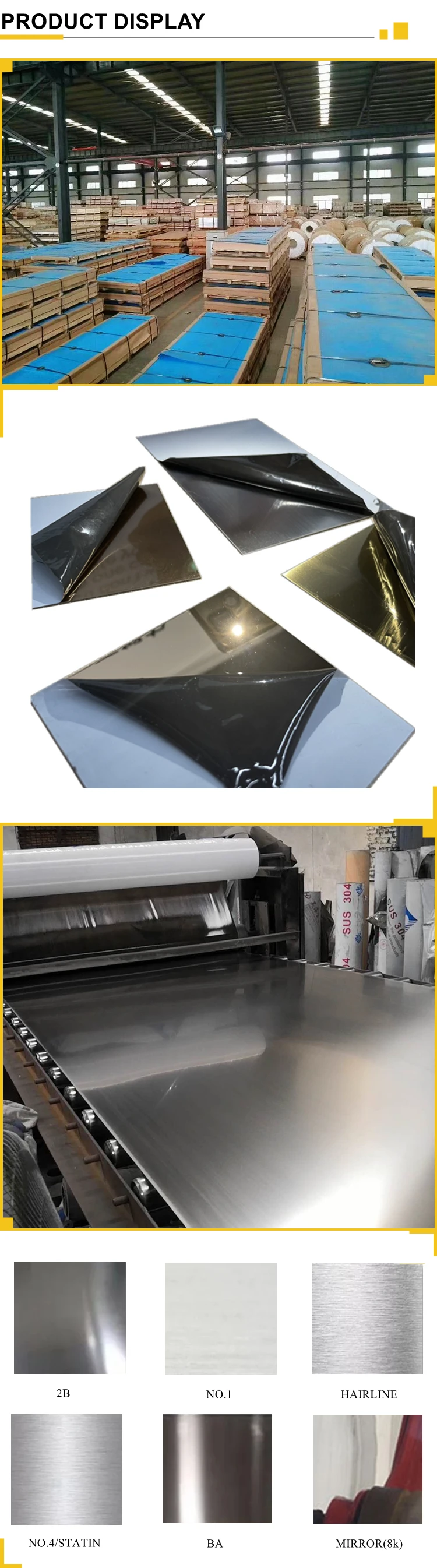 0.5mm 4 X 8 Ft Stainless Steel Sheet Price Stainless Steel Sheet 304