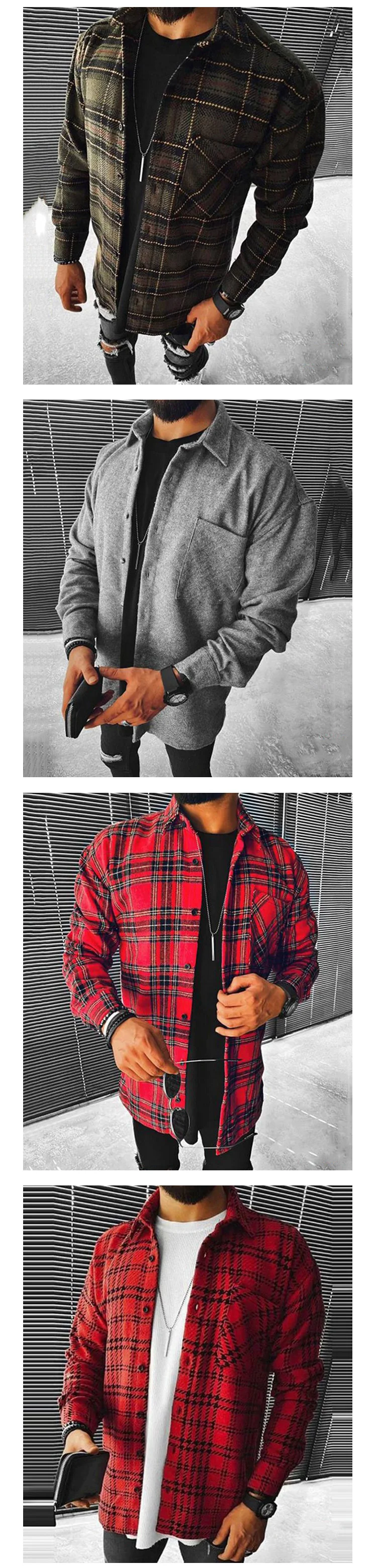 Großhandel Extra Hochwertiges Polyester Frühling Herbst Winter Langarm Mehrfarbiges Design Freizeithemd Für Männer138_voghion.com