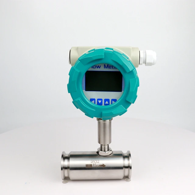LWGY DN25 Digital Turbine Flowmeter Urban Drinking Water and Food Grade Liquid Meter Gas and Oil Medium Competitive Price