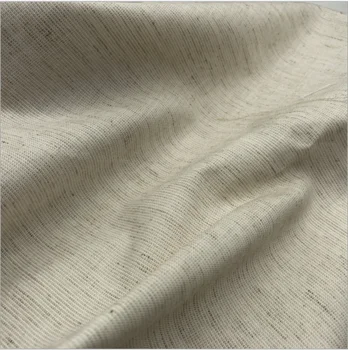 New plain flax rayon viscose blended polyester fibre shirt polyester linen fabric