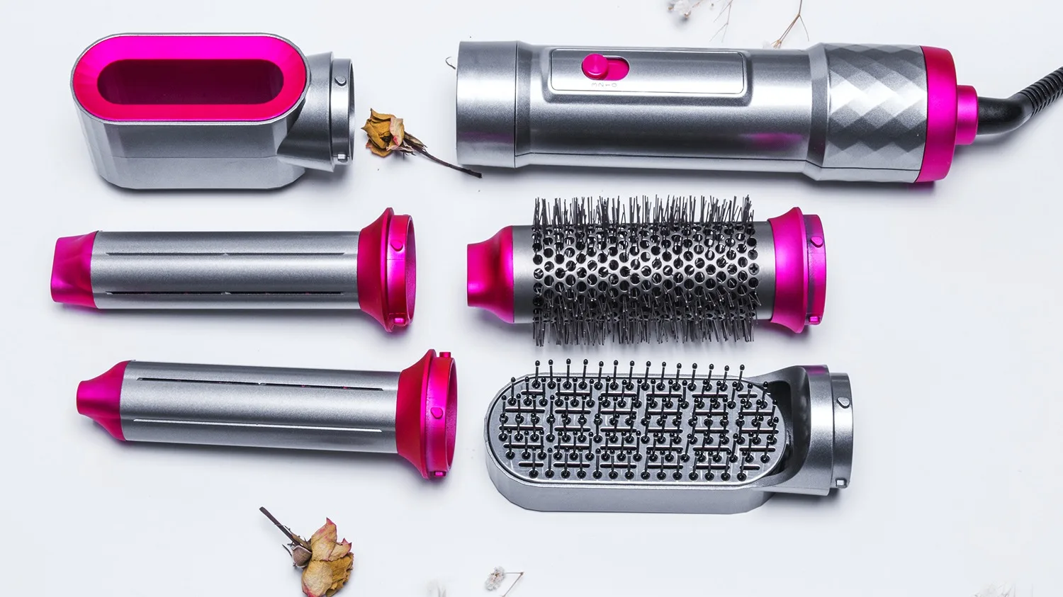 Hot Sale 5in1 Hot Air Brush Rotation Hair Dryer Styler Curler Revlon