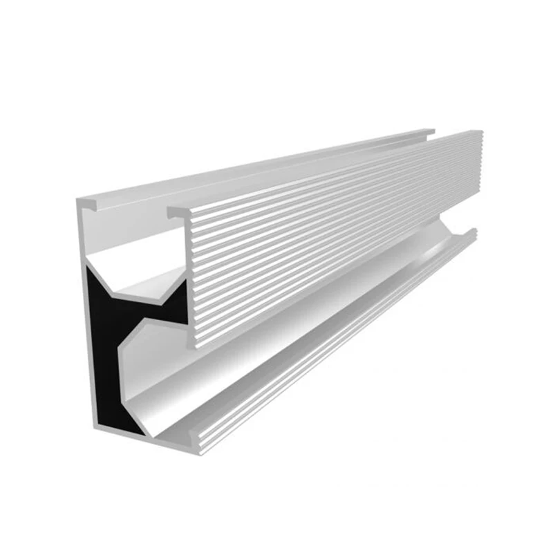 Hot Sales Solar Panel Mounting Structure Rail Aluminum Rail for Solar Roof Installation