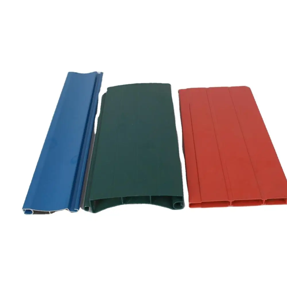 high quality customized powder coated surface roller shutter door aluminium extrusion profile aluminum shutter profiles anodized