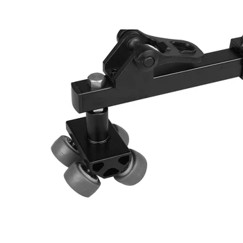 EIMAGE ED380 Portable Slider Dolly  with 4sets Straight 3sets Curved Track Rail System Include Carry Bag detail image