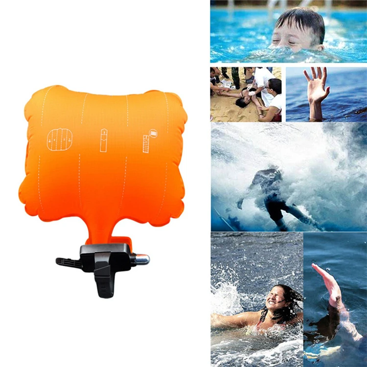 Portable Anti-Drowning Bracelet Float Swimming Safety Self Rescue Lifesaving Wristband With Carbon Dioxide Safe Device