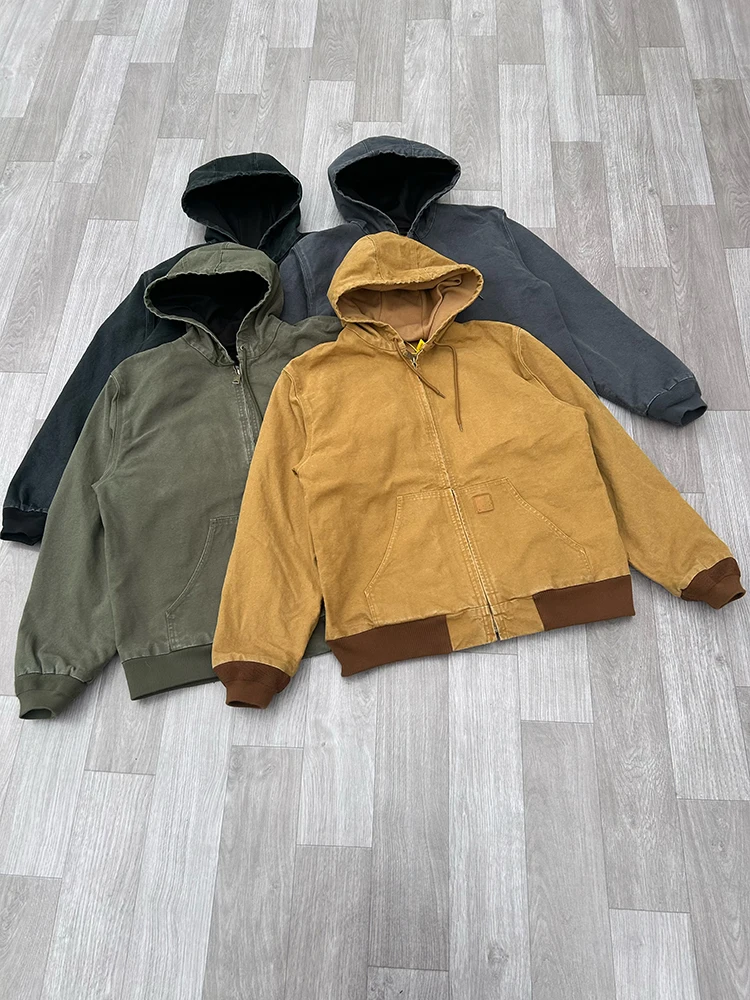 100% cotton heavy duck waxed canvas insulated work