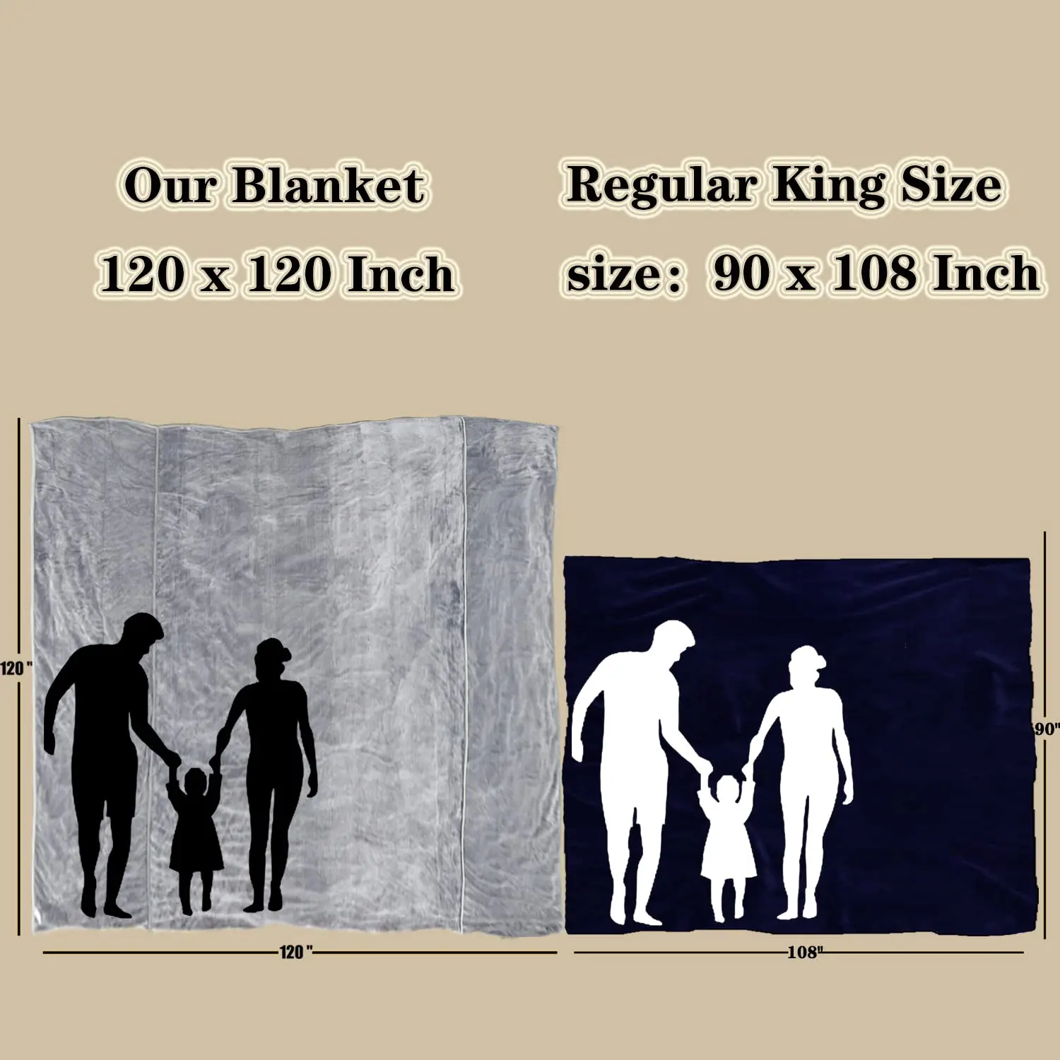 120 best sale inch blanket