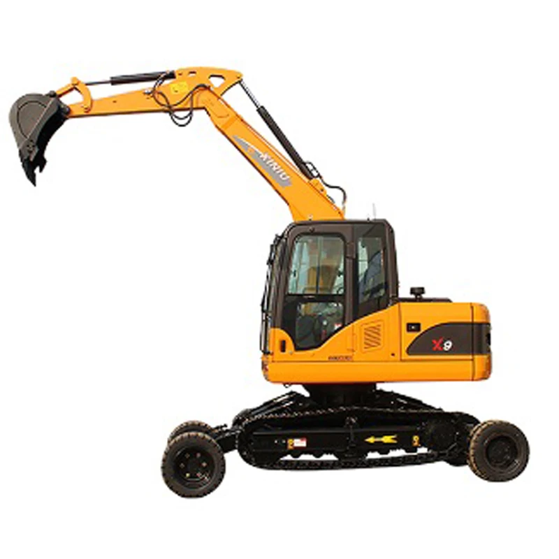 Mini Wheel Loader XINIU X8 8Ton Wheel Excavator on Sale