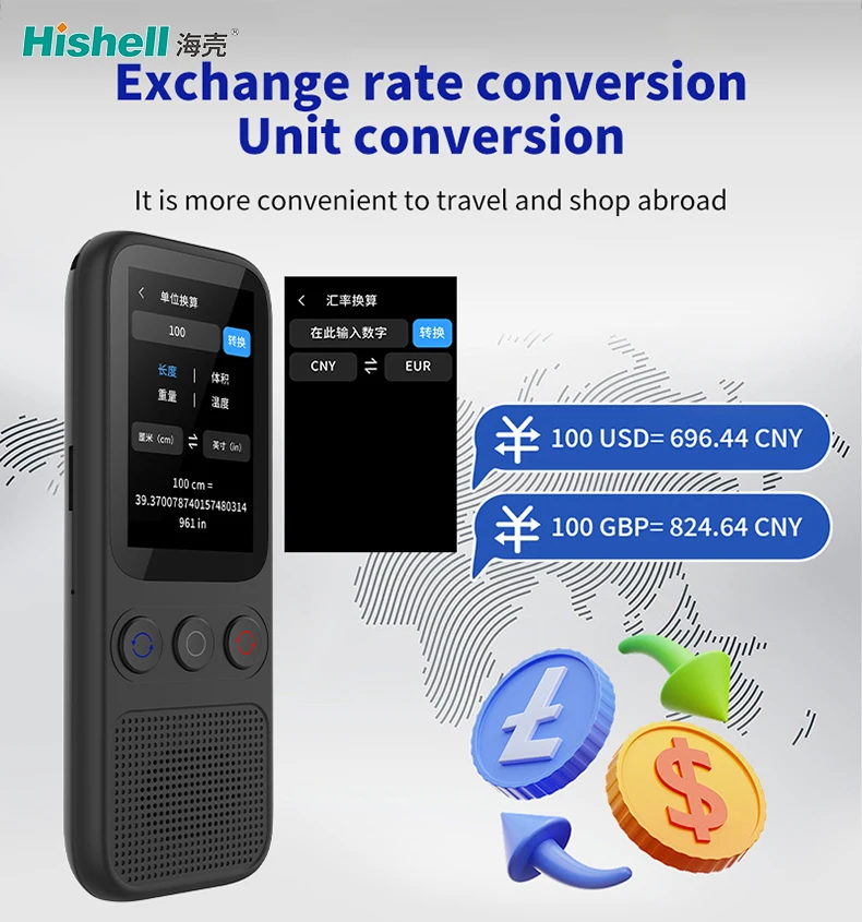 New S80 Instant Smart Translation For Business Travel Learning Device ...