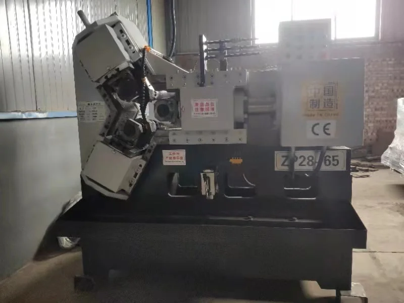 hydraulic thread rolling machine pipe tube