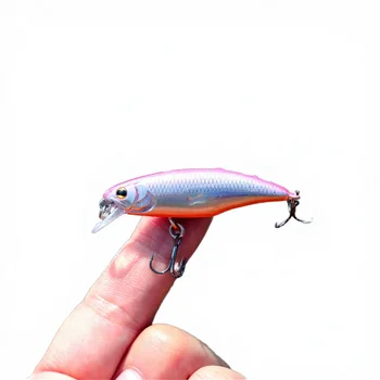 China Lure Minnow Crankbait 52mm 4.5g Artificial Wobbler Sinking Bass Trout Fishing Lure for Lake and Stream – Minnow – view 5