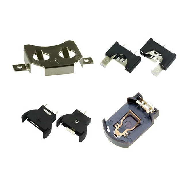High Quality 3V Button Cell Holder For CR1620 CR1632 CR2032
