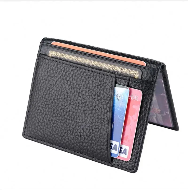 Small Leather Wallet Soft Genuine Leather Zipper Purses Dropshipping New  Arrivals Ultra-thin Sheepskin Coin Purse