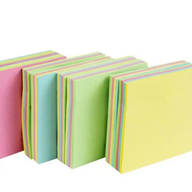 Promotion School Office Supplies Stationery Notepad Easy to Carry Colorful Sticky Note pads